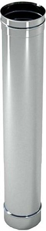 Дымоход Феррум 115мм, L=0.5м, нержавеющая сталь 0.5мм купить в СОМ