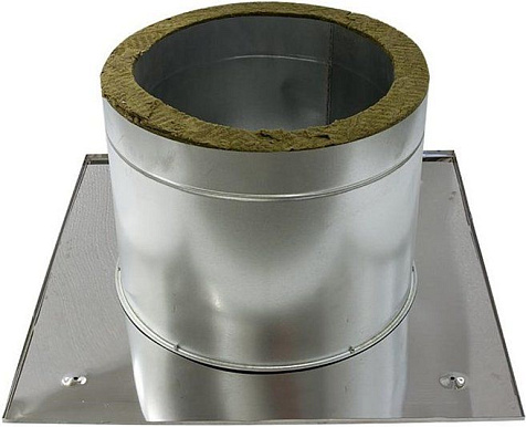 Потолочно проходной узел Феррум, d 150мм, 500х500мм, с утеплителем купить в СОМ
