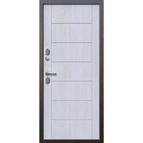 Дверь металлическая Isoterma Медный антик Астана Милки левая 960х2050мм купить в СОМ
