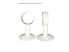 Полотенцесушитель Волпро М 500 х500 мм, 1" белый муар купить в СОМ