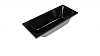 Ванна акриловая Strict Black, 1700 x700 мм, каркас, экран купить в СОМ
