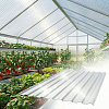 Поликарбонат кровельный трапеция МП-20 промышленный Прозрачный "Колотый лед", 1150х2000 мм купить в СОМ
