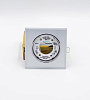 Светильник встраиваемый Ecola Стекло Квадрат скошенный край, хром-хром купить в СОМ