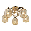 Люстра ЭкономСвет 20133/5FGD BR E27 60 W до 12 м². купить в СОМ
