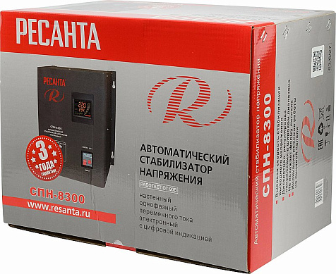 Стабилизатор Ресанта СПН-8300 купить в СОМ