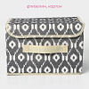 Короб для хранения Доляна Ромбы 26х20х17см серый с крышкой купить в СОМ