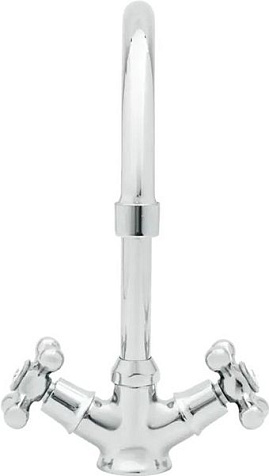 Смеситель для мойки Osgard Polly 74076, латунь, хром купить в СОМ