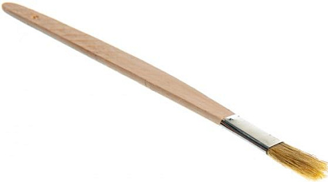Кисть BIBER узкая, натуральная щетина, 20 мм купить в СОМ
