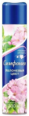 Освежитель воздуха Симфония Яблоневый цвет 300мл купить в СОМ