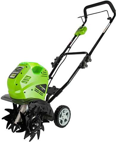 Культиватор аккумуляторный Greenworks G40TL, 40В, без АКБ И ЗУ купить в СОМ