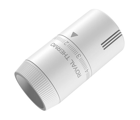 Термоголовка жидкостная М30 х1.5 RoyalThermo Design белый купить в СОМ