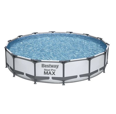 Бассейн каркасный Bestway 56595 Steel Pro Max с фильтр насосом 427х84см 10220л купить в СОМ